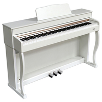 Multi Function Digital Piano 88 Standard Weighted Keys Beginner Professional Electric Musical Instruments With USB Headphone