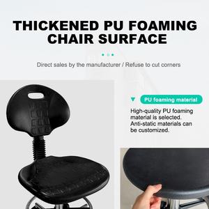 Sedia dentistica industriale dello sgabello ESD ESD regolabile della schiuma ESD per la camera pulita dell'hotel uso-sedia antistatica del laboratorio del poliuretano - Product Image 5