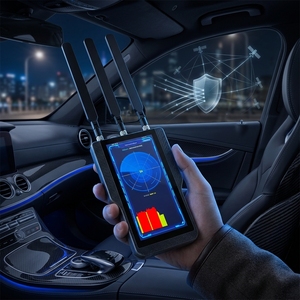 Acs400 Analyseur de signal pour terminaux IoT 4G 5G, dispositifs GPS et détecteur de traqueurs cachés (Airtag) pour la sécurité automobile et la protection de la vie privée - Product Image 1