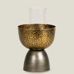 Portavelas Moderno para el Hogar o la Oficina, Elegante Recipiente de Vidrio Ideal para Exhibir Velas Decorativas y Funcionales - Product Image 3