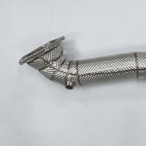 ท่อดาวน์ไปป์สแตนเลสแบบกันความร้อนสำหรับ Audi RS6 RS7 C7 S6 S7 S8 D4 4.0T สำหรับรถแข่ง - Product Image 2