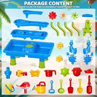 Nappe à trois niveaux pour enfants jouet d'été jouet d'extérieur jouant à la plage et au jardin 43PCS