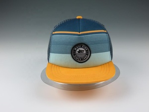 Thời Trang Phổ Biến 5 Bảng Bọt Tùy Chỉnh 3D Thêu Da Vá Lưới Trucker Mũ Vành Phẳng - Product Image 2