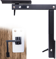 HWHong mise à niveau des accessoires de support de jambe de table RV avec table pliante, démontage de rotation à 360 degrés en alliage d'aluminium de haute qualité