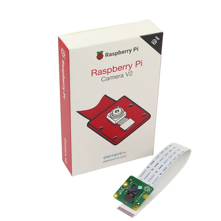 Raspberry Pi — caméra V2, Module de puces photosensible à la lumière, Pixel, compatible avec Sony IMX219 1080P, vidéo 3b +/PI4, Original