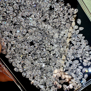 Melee Lab Grown <strong>Diamond</strong> Pear Cut D E Color VVS VS 100% <strong>Real</strong> <strong>Loose</strong> <strong>Diamond</strong> 2x3mm 3x5mm 4x6mm 5x8mm Small Lab <strong>Diamond</strong> Side Stone - Product Image 6