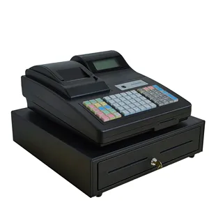 Longfly caixa registradora eletrônica LF500 pos sistema clássico caixa registradora para supermercado