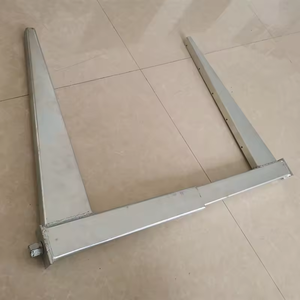 Pince de fixation réglable en acier galvanisé pour coffrage de colonnes en béton, échafaudage et échelles - Product Image 5