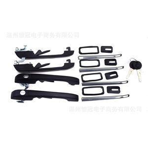 Volkswagen Golf <b>Door</b> <b>Handles</b> With Key 191837205A 191837206A Front Rear <b>Replacement</b> Parts Metal For 1985-1991 Models - Product Image 3