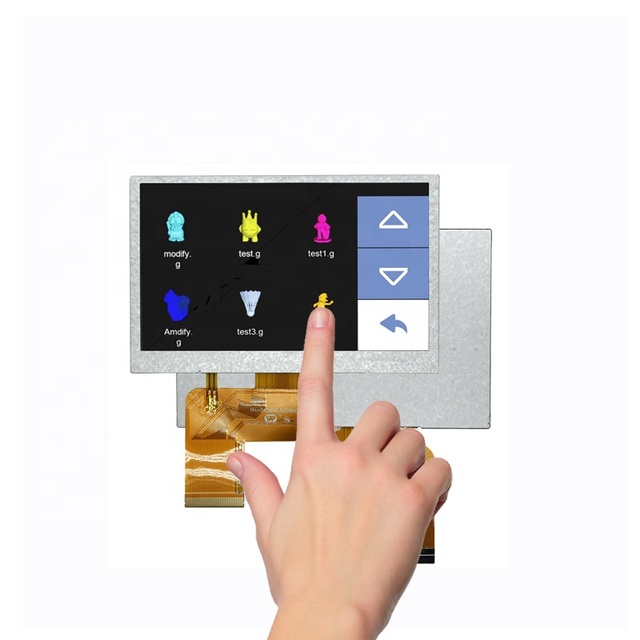 Rjoytek 4.3 Inch TFT LCD Capacitive Touch Screen 480*272 SPI/RGB Interface Display Panel