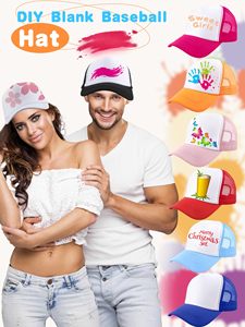 Gorras Trucker Personalizadas para Adultos y Niños, Gorras Trucker Sublimables, Gorra de Béisbol de Malla, Gorra de Verano para Hombres y Mujeres - Product Image 2