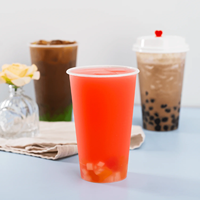 Vasos de Plástico Grueso Irrompibles, Resistentes al Calor, de Pared Simple, Reciclados, de Alta Barrera, Desechables para Café, Jugo, Té, al por Mayor para Fiestas
