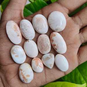 Lote <span class=keywords><strong>de</strong></span> Cabujones <span class=keywords><strong>de</strong></span> Gemas <span class=keywords><strong>de</strong></span> Hessonita Certificadas, Piedras Pulidas para Joyería, Multicolor Claro, 172CT, Gemas Naturales Sueltas - Product Image 1