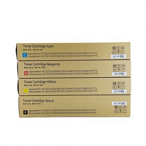 Cartouches de toner couleur compatibles d'origine Xerox pour les modèles Workcentre VI C2271 C3371 C4471 C5571 6671 CT202442 CT202435 - Product Image 1