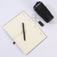 Ensemble personnalisé de papeterie pour cahier A5 de luxe Ensemble de souvenirs d'entreprise et de cadeaux d'affaires promotionnels pour les invités et la compagnie
