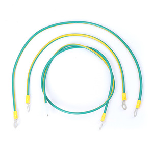 Ring <b>Terminal</b> Grounding Wire PVC Pure Copper 4.2mm Circular Loop For Electrical Safety Applications - Product Image 1