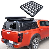 Benext Hardtop pour camionnette double cabine robuste avec porte-bagages de toit pour Hilux Revo Ranger Dmax Navara GWM Poer Nissan D22