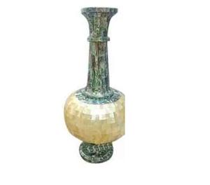 Jarrón Moderno de Nácar con Incrustaciones de Mosaico, Jarrón Decorativo de Concha Hecho a Mano, Decoración de Hogar de Lujo, Jarrón para Flores Hecho en Vietnam - Product Image 3