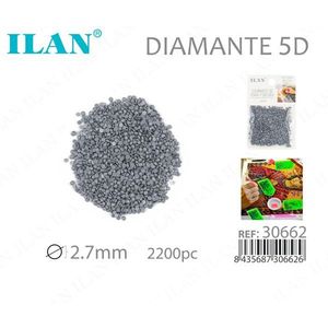 Perline Diamante 5D 2.7mm 2200pz per Pittura Diamante e Artigianato Artistico - Product Image 1