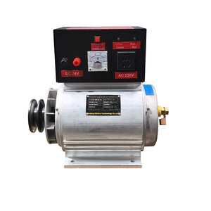 Générateur à aimant permanent EHM-700 sans balais en cuivre/aluminium 220V 12KW 3200RPM avec démarrage à distance et production d'énergie intégrée - Product Image 1
