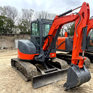Excavatrice Hitachi ZX50U 2023, faible nombre d'heures de travail, d'occasion, 5 tonnes, capacité de godet de 0,25 m³, composants Kawasaki, pour travaux de construction - Product Image 1