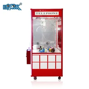 Монетный кукольный автомат в британском стиле, призовой игровой автомат с захватом, призовым краном, мастером ключей, торговый автомат для игрушек
