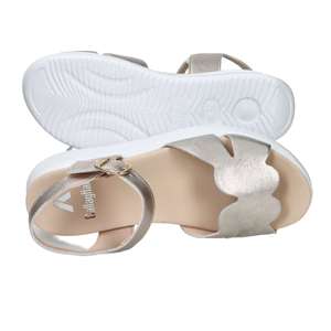 Sandalias de Plataforma para Mujer Callaghan 29931 Doradas, Tacón de 5 cm, Talla 36 - Product Image 6