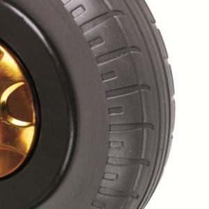 6 inch 8 inch <span class=keywords><strong>10</strong></span> inch डबल गेंद असर भारी शुल्क फोम रबर ढलाईकार पहिया - Product Image 3