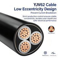 Pabrik SZYL Grosir Kabel YJV62 Berisolasi PVC Berlapis Logam Non-Magnetik, Berpelindung PVC, Tembaga Murni, Daya Tinggi, Untuk Instalasi Bawah Tanah