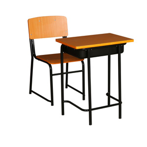 Simple mesa y silla de estudiante de la Escuela de escritorio y silla de la escuela en el <span class=keywords><strong>aula</strong></span> al aire libre - Product Image 1