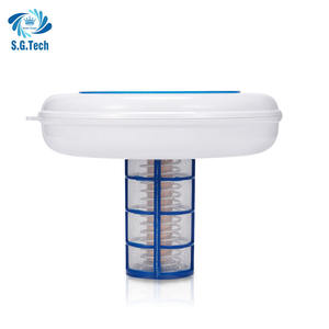 Ioniseur solaire pour piscine |   Ionisation cuivre-argent à haute efficacité |   Purificateur d'eau écologique sans chlore pour piscines - Product Image 1