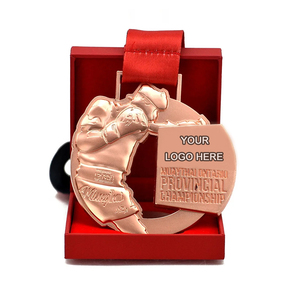 Tùy Chỉnh Cá Nhân Người Chiến Thắng Cuộc Đua Kỳ Diệu Huy Chương Vàng Vật lộn Cuộc Đua Finale Muay Thái Biểu Tượng Tùy Chỉnh Thể Thao Huy Chương - Product Image 3