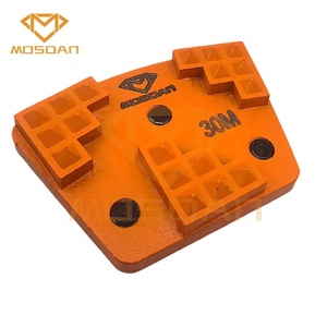 Herramientas de Diamante Sase Screws, Zapata de Pulido de Diamante con Forma de Pirámide Triple Trapezoidal para Preparación de Pisos de Concreto - Product Image 4