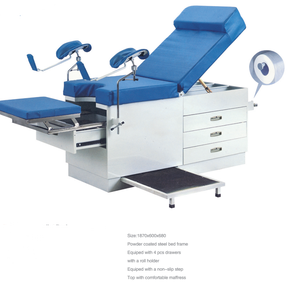 Tempat Tidur Pemeriksaan Ginekologi dengan Pemegang Kaki, Meja Pemeriksaan <span class=keywords><strong>Gyno</strong></span> Murah - Product Image 2