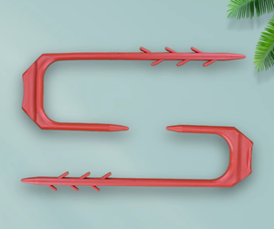 Fabrika doğrudan plastik sabit mikro su borusu tırnak zemin çatal damla sulama kanca - Product Image 2