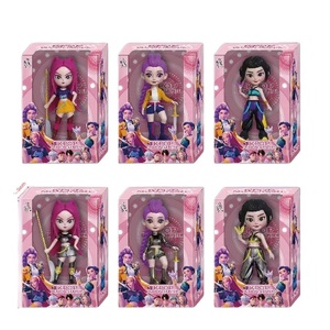 3-teiliges Set K-Pop Dämonenjäger Mädchengruppe Figurenserie Blind <span class=keywords><strong>Box</strong></span>, Niedliche Form Figur PVC-Ornamente Modell Spielzeug Überraschungsboxen - Product Image 3