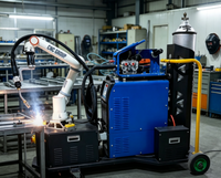 Robot de Soldadura Láser, Robots de Soldadura MIG MAG, Máquina Robótica Autónoma de 6 Ejes, Fácil de Operar