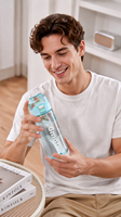 Bouteille Écologique Anti-fuite de Qualité Alimentaire Magic Scent Perception avec Couvercle Rebondissant pour le Camping, les Sports de Plein Air, l'École et les Voyages – Prête à l'emploi