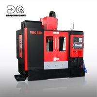 Centre d'usinage vertical CNC automatique VMC650 GSK BT40 haute précision pour production industrielle