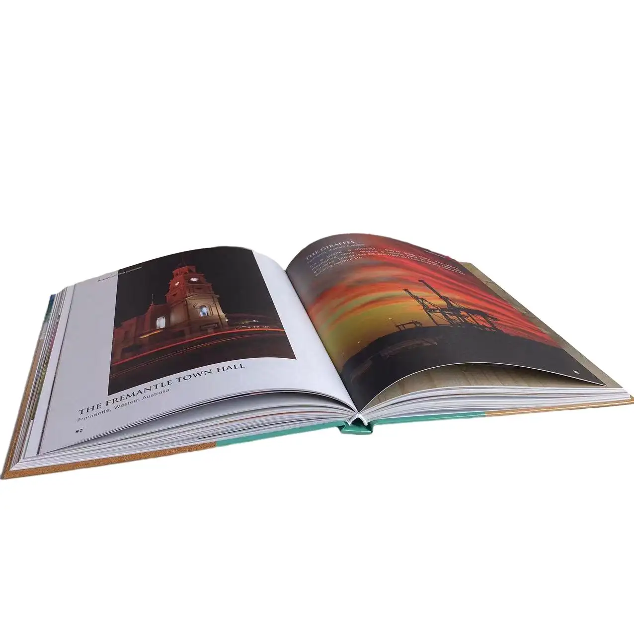 Imprimante de livres Impression personnalisée à auto-édition Couverture rigide Évier de cuisine Service d'impression de livres