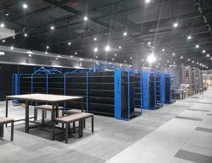 Étagères de supermarché 2025 présentoir cosmétique au détail en acier pour magasin Mini Mart Design présentoir à sauce au détail étagère de vente au détail Spa - Product Image 4