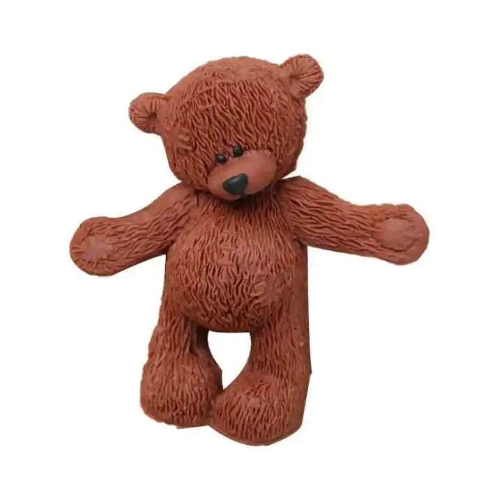 silicone 3d teddy bear doll fondant