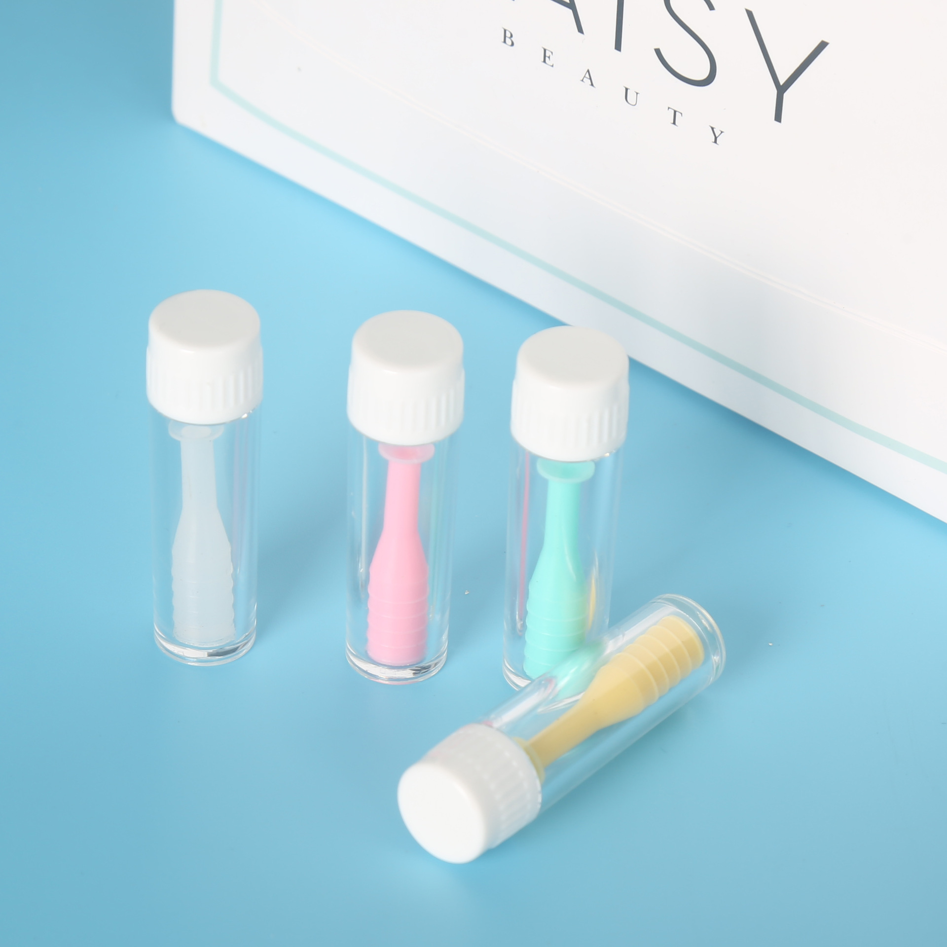 Удобные в путешествиях и переноске практичные мягкие пустотелые силиконовые линзы маленькая присоска Стик контактные линзы ношение стика