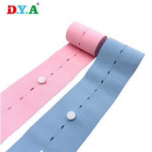 Precio al por mayor: Conjunto rosa y azul de correas elásticas sin látex con ojales para monitorización fetal abdominal (<span class=keywords><strong>CTG</strong></span>) - Product Image 2