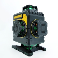 Niveau laser vert 16 lignes, auto-nivelant rotatif, outil de construction de précision, fourni par l'usine
