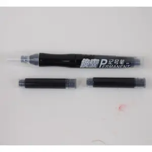 قلم تحديد دائم بسعة كبيرة مع حقيبة حبر يمكن استبدالها حبر غير سام قلم تحديد بسعر جيد