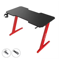 Hete Verkoop Z-Vormige Hoge Kwaliteit Computer E-Sport Speeltafel Voor Console Gamer Pc Laptop Gaming Desk