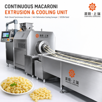 Machine de production automatique de pâtes macaronis ligne d'usine