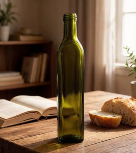 Bouteille d'huile d'olive carrée en verre 500 ml avec bouchon à vis, <span class=keywords><strong>récipient</strong></span> durable, transparent et réutilisable <span class=keywords><strong>pour</strong></span> vinaigre, <span class=keywords><strong>vinaigrette</strong></span>, sauce salade - Product Image 5
