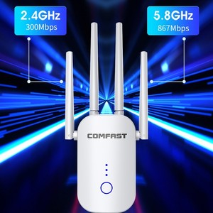 Répéteur WiFi double bande <span class=keywords><strong>COMFAST</strong></span> <span class=keywords><strong>1200</strong></span> Mbps, extension de portée - Product Image 3